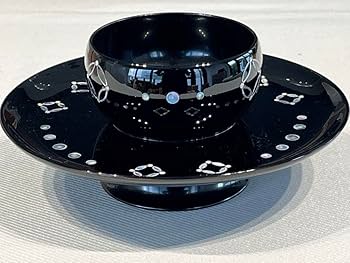 茶道具 天目台 青貝七宝 淡々斎好 青貝入 七宝紋 茶道 U-ot01596-01.jpg